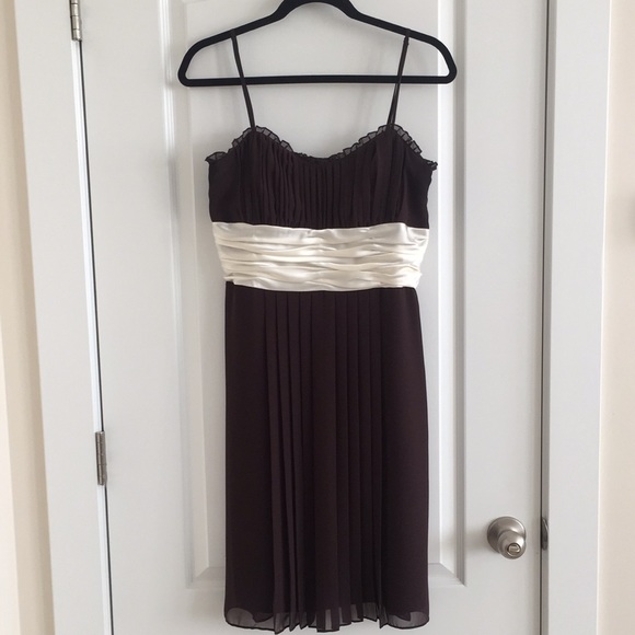 Democracy Dresses & Skirts - Gorgeous chocolate brown cocktail dress